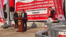 Dicle'de Çiftçilere Yüzde 75 Hibeli Süt Soğutma Tankları Dağıtıldı