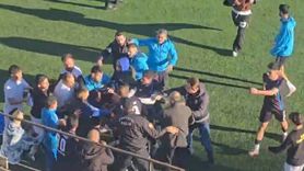 Elazığ Amatör Maçında Çıkan Kavga