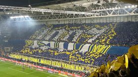 Fenerbahçeli Taraftarlardan Derbiye Özel Koreografi