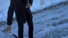 Karabük'te Belediye Başkanı Yolda Kaldı