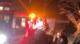 Köyde Mahsur Kalan Hastaya 5 Saatlik Müdahale