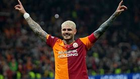 Mauro Icardi'den Galatasaray'a  Üçlü Kutlama