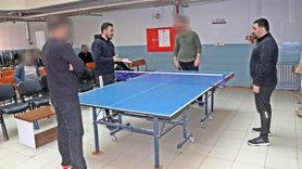 Patnos Açık Ceza İnfaz Kurumu'nda Masa Tenisi Turnuvası Düzenlendi