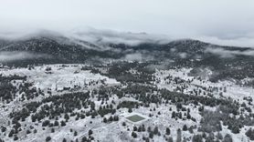 Seydikemer Yaylaları Karla Kaplandı