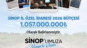 Sinop İl Özel İdaresi 2026 Bütçesi 1 Milyar TL Olarak Belirlendi