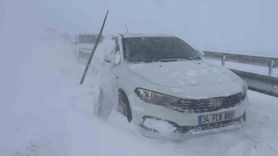 Sivas’ta Kar Yağışı Ulaşımı Olumsuz Etkiledi