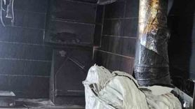 Bitlis'te İş Yerinde Yangın