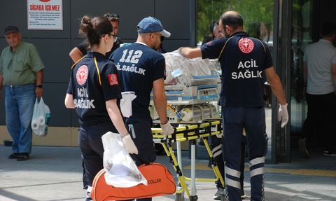 5 Aylık Prematüre Bebek Ambulans Helikopterle Eskişehir'e Nakledildi