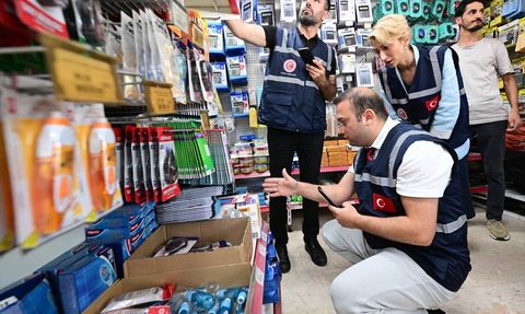 İstanbul'da Kırtasiye Ürünlerine Yoğun Denetim