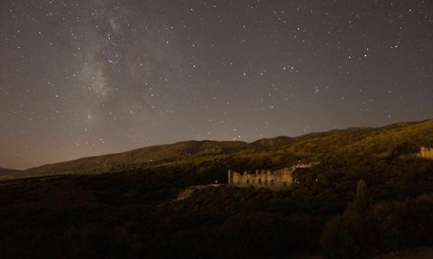 Kibyra Antik Kenti'nde Büyüleyici Perseid Meteor Yağmuru Gözlemi