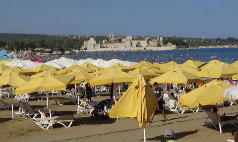 Kızkalesi'nde Gurbetçi Turizmi Canlanıyor