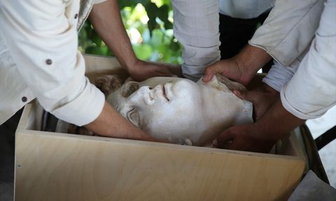 Laodikeia Antik Kenti'nde Bulunan Skylla Heykelleri Arkeoloji Dünyası İçin Büyük Bir Keşif