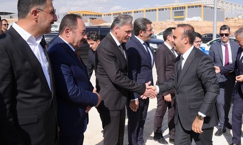 Mardin'de 2. Organize Sanayi Bölgesi Temel Atma Töreni Gerçekleşti