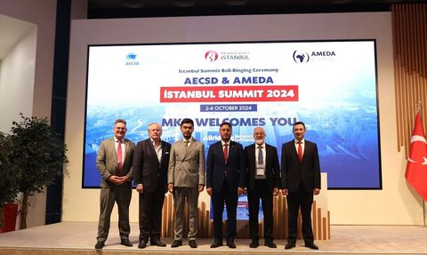 İstanbul'da AECSD & AMEDA Zirvesi 2024 Başladı