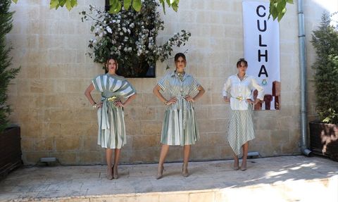 Şanlıurfa'nın Culha Kumaşıyla Tasarlanan Elbiseler Tanıtıldı
