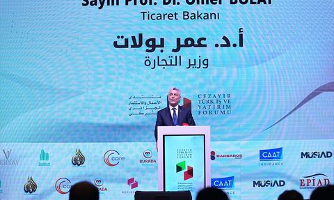 Türkiye-Cezayir İş ve Yatırım Forumu'nda Yeni Fırsatlar