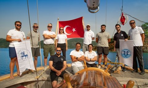 Ayvalık Açıklarında 1500 Yıllık Ticaret Gemisi Batığı Keşfedildi