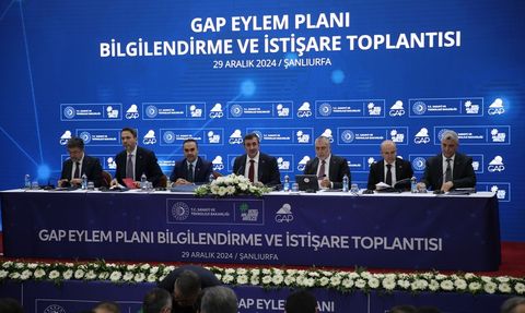 GAP Eylem Planı Bilgilendirme Toplantısı Şanlıurfa'da Başladı
