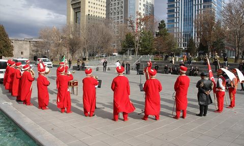 Kayseri'de Yükümlülerden Oluşan Mehter Takımı İlk Konserini Verdi