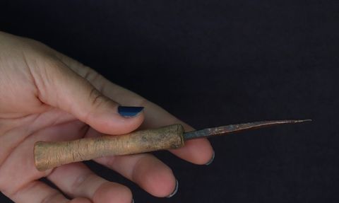 Tavşanlı Höyük'te Bulunan 3200 Yıllık Delici Alet ve Cımbız