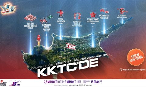 TEKNOFEST KKTC 2025 Teknoloji Yarışmaları Başvuruları Açıldı