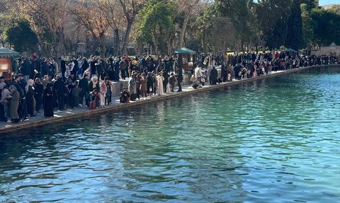 Balıklıgöl'de Yarıyıl Tatili Ziyaretçi Akını