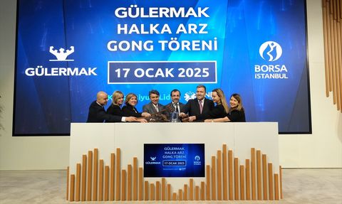 Borsa İstanbul'da Gülermak Halka Arz Töreni