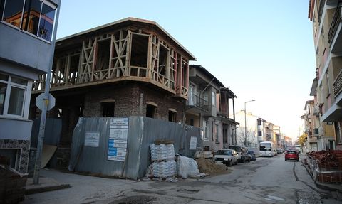 Edirne'de Tarihi Konaklar Restore Ediliyor