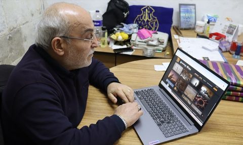Gaziantep'in Kutnu Ustası Abdulkadir Mekki Yılın Kareleri Oylamasında