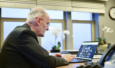 İTO Başkanı Şekib Avdagiç, Anadolu Ajansı'nın Yılın Kareleri Oylamasında