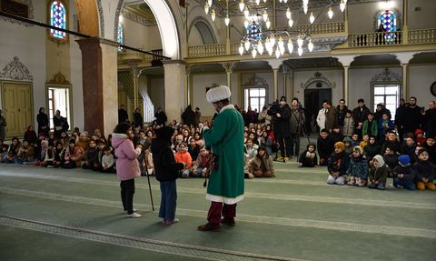 Üsküp'te Nasreddin Hoca Etkinliği Çocukların Katılımıyla Gerçekleşti