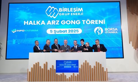 Birleşim Grup Enerji Borsa İstanbul'da Halka Arz Edildi