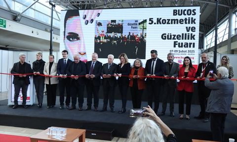 Bursa'da 5. BUCOS Kozmetik ve Güzellik Fuarı Açıldı