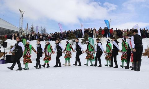 Çambaşı Kış Festivali Coşkusu Ordu'da Yaşandı