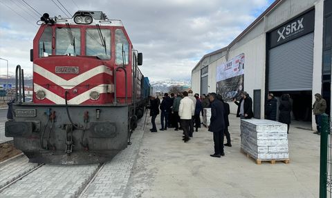 Erzincan'dan Orta Asya'ya Demiryolu ile İhracat Atılımı