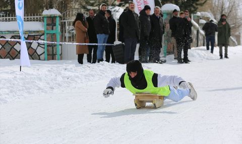 Göle'de Kızak Festivali Heyecanı