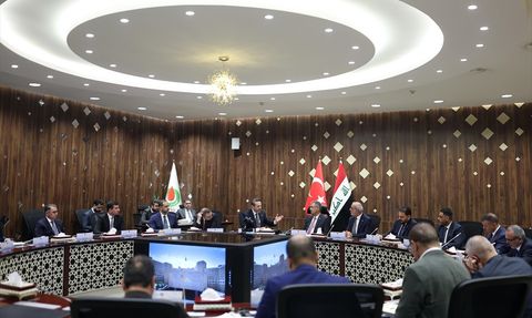 Bakan Alparslan Bayraktar'ın Irak Temasları