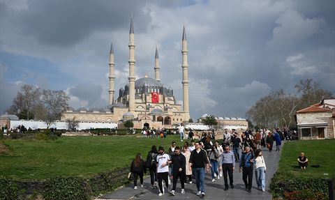 Edirne'de Ramazan Bayramı Yoğunluğu