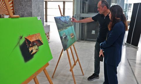 Küresel İklim Değişikliği Fotoğraf Sergisi Antalya'da Açıldı