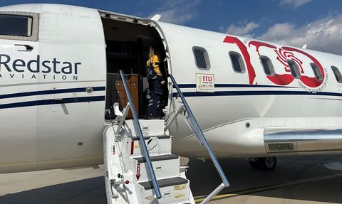 Şırnak'ta 3 Aylık Bebeğin Ambulans Uçakla Sevk Edilmesi