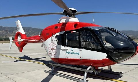 Tokat'ta 13 Yaşındaki Çocuk İçin Ambulans Helikopter Havalandı