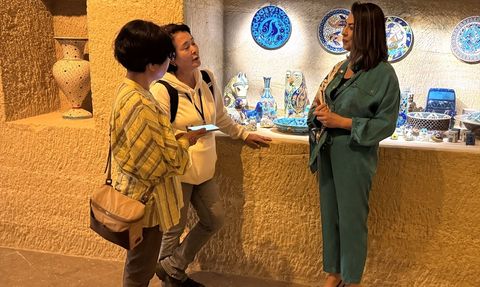 Kapadokya'nın Seramik Sanatı Japonya'da Tanıtılıyor