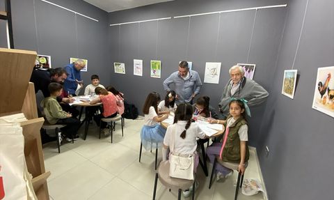 Oktay Ekinci Karikatürlü Ev Balıkesir'de Açıldı