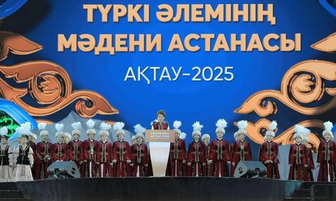 Türk Dünyası Kültür Başkenti Aktau'da Coşkulu Açılış Töreni