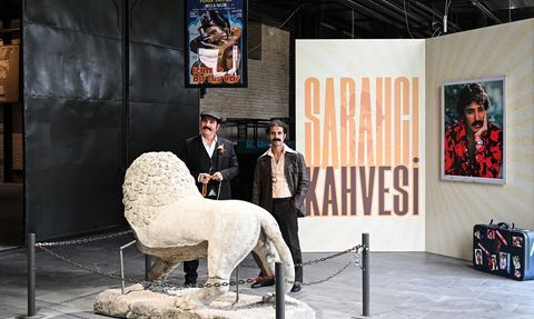 Türkiye Kültür Yolu Festivali'nde 'Sabahçı Kahvesi' Enstalasyonu