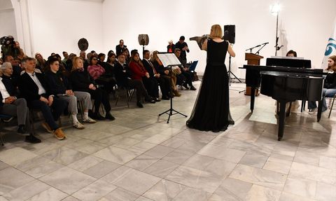 Üsküp'te Flüt-Piyano Duo Konseri Düzenlendi