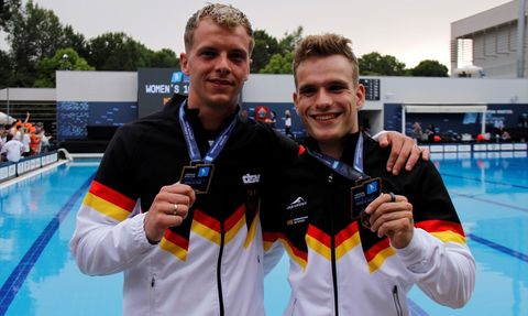 Avrupa Su Sporları Atlama Şampiyonası'nın Üçüncü Günü Tamamlandı