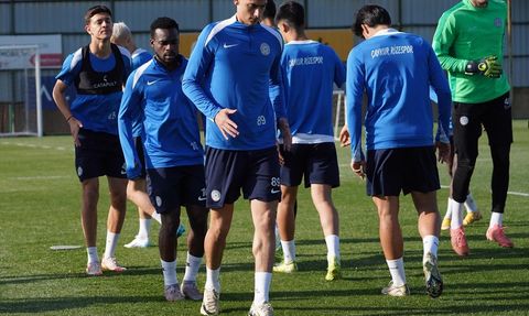 Çaykur Rizespor, Beşiktaş Maçına Hazırlanıyor