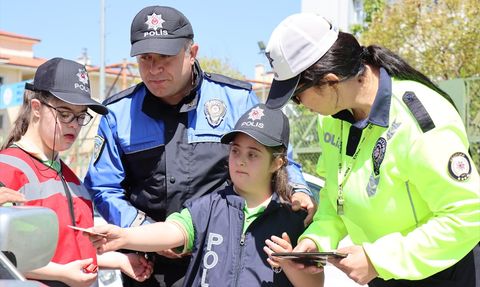 Engelli Çocukların Polislik Hayali Gerçek Oldu