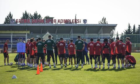 Gaziantep FK, Antalyaspor Maçına Hazırlanıyor
